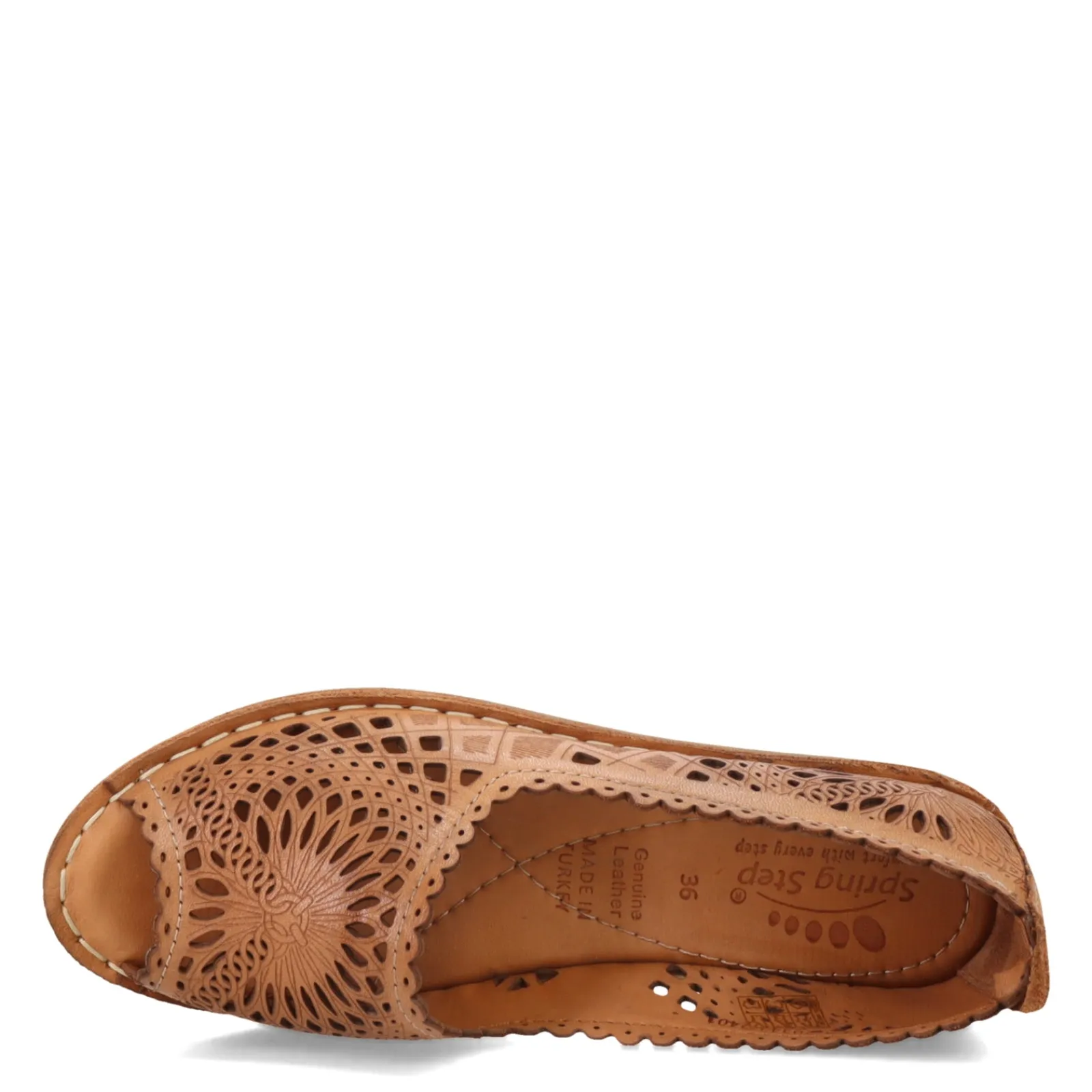 Spring Step Slip-On Shoes|Women's , Brandal Slip-On Camel