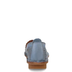 Spring Step Flats|Women's , Brandal Slip-On Blue