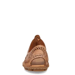 Spring Step Flats|Women's , Brandal Slip-On Camel