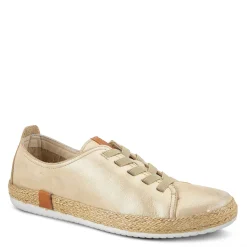 Spring Step Sneakers & Athletic|Women's , Eloya Sneaker Gold Metallic