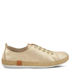 Spring Step Sneakers & Athletic|Women's , Eloya Sneaker Gold Metallic