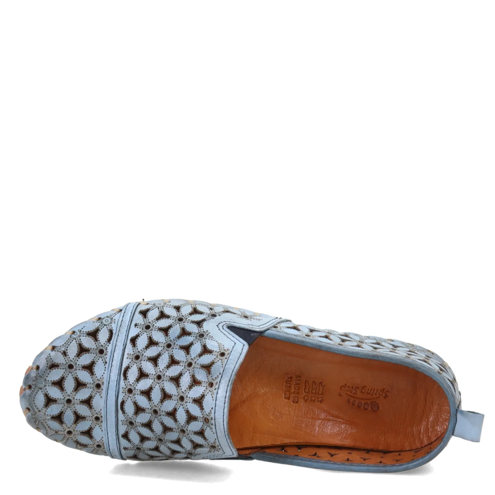 Spring Step Slip-On Shoes|Women's , Flowerflow Slip-On Blue