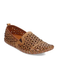 Spring Step Loafers|Women's , Flowerflow Slip-On Light Brown