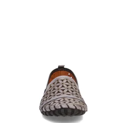 Spring Step Loafers|Women's , Flowerflow Slip-On Charcoal