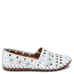 Spring Step Slip-On Shoes|Women's , Fusaro Slip-On White