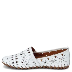 Spring Step Slip-On Shoes|Women's , Fusaro Slip-On White
