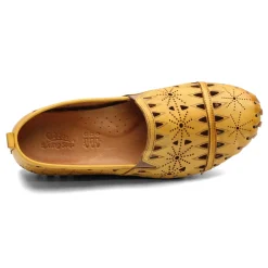 Spring Step Slip-On Shoes|Women's , Fusaro Slip-On Yellow