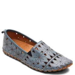 Spring Step Slip-On Shoes|Women's , Fusaro Slip-On Blue