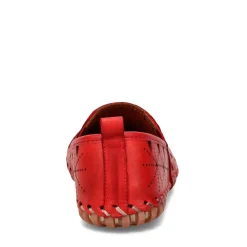 Spring Step Loafers|Women's , Fusaro Slip-On Red