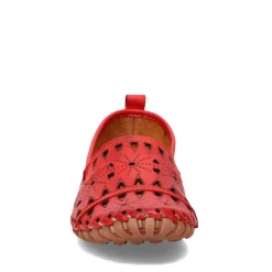 Spring Step Flats|Women's , Fusaro Slip-On Red