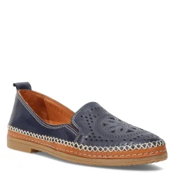 Spring Step Slip-On Shoes|Women's , Ingrid Slip-On Navy