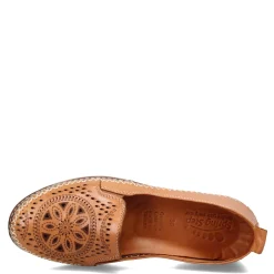 Spring Step Flats|Women's , Ingrid Slip-On Camel