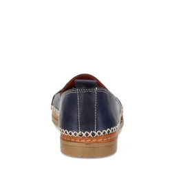 Spring Step Flats|Women's , Ingrid Slip-On Navy