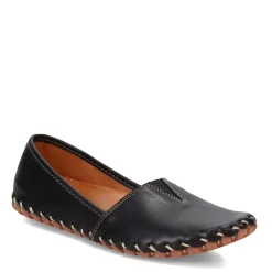 Spring Step Slip-On Shoes|Women's , Kathaleta Slip-On Black Leather