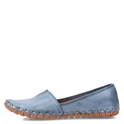 Spring Step Flats|Women's , Kathaleta Slip-On Blue