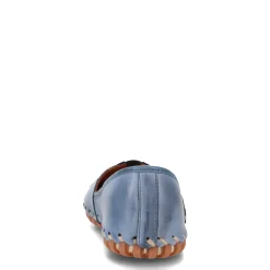 Spring Step Flats|Women's , Kathaleta Slip-On Blue