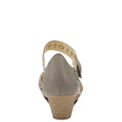 Spring Step Pumps & Heels|Women's , Nougat Slip-On Gray