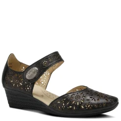 Spring Step Pumps & Heels|Women's , Nougat Slip-On Black
