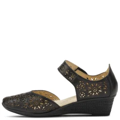 Spring Step Pumps & Heels|Women's , Nougat Slip-On Black