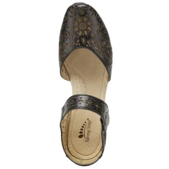 Spring Step Pumps & Heels|Women's , Nougat Slip-On Black