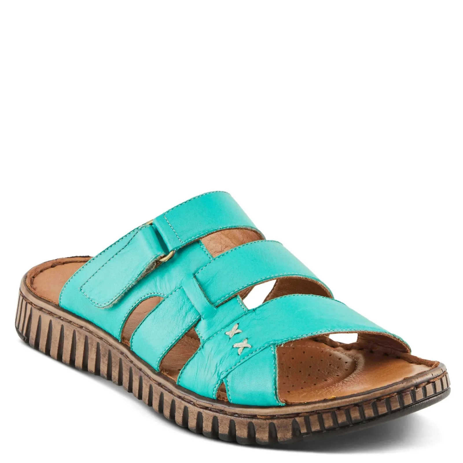 Spring Step Sandals|Women's , Olly Sandal Mint Green