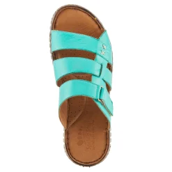 Spring Step Sandals|Women's , Olly Sandal Mint Green