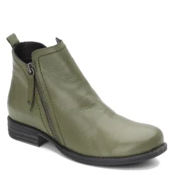 Spring Step Boots|Women's , Oziel Bootie Olive Green