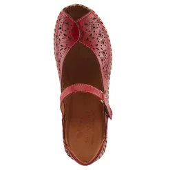 Spring Step Sandals|Women's , Santonio Sandal Red