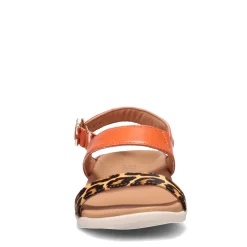 Strive Sandals|Women's , Lucia Sandal Orange / Leopard