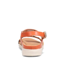 Strive Sandals|Women's , Lucia Sandal Orange / Leopard