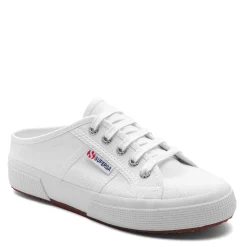 Superga Slip-On Shoes|Women's , 2402 Sneaker Mule White