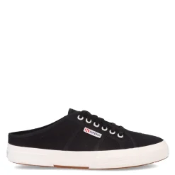 Superga Slip-On Shoes|Women's , 2402 Sneaker Mule Black White