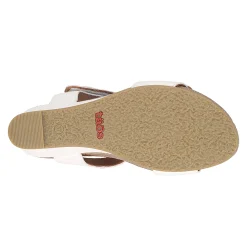 Taos Wedges|Women's , Carousel 3 Sandal White