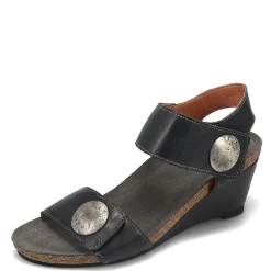 Taos Wedges|Women's , Carousel 3 Sandal Black