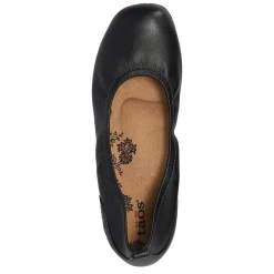 Taos Flats|Women's , Chit Chat Flat Black