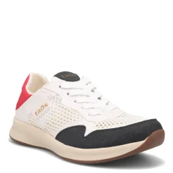 Taos Sneakers & Athletic|Women's , Direction Sneaker White/Red Multi
