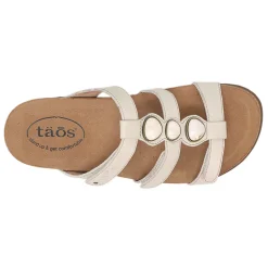 Taos Sandals|Women's , Gemma Sandal Ivory