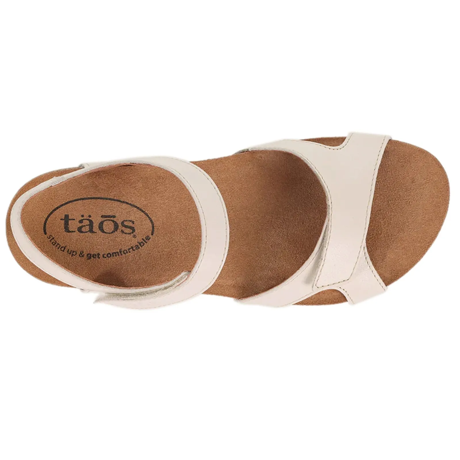 Taos Sandals|Women's , Locke Sandal Off White