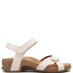 Taos Wedges|Women's , Locke Sandal Off White