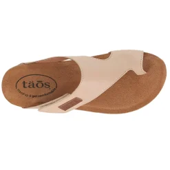 Taos Wedges|Women's , Loop Sandal Natural