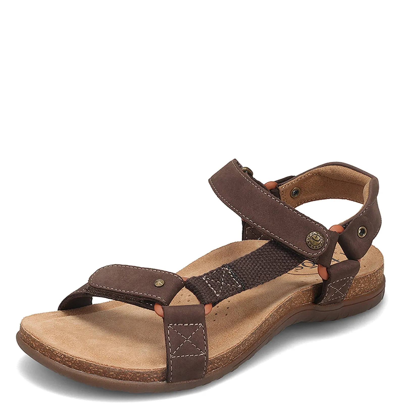 Taos Sandals|Women's , Mixer Sandal Esperesso Nubuck
