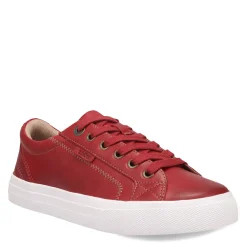 Taos Sneakers & Athletic|Women's , Plim Soul Lux Sneaker Red Leather
