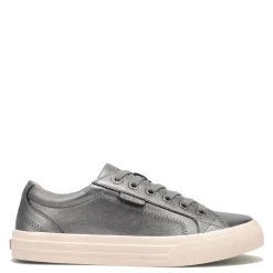 Taos Sneakers & Athletic|Women's , Plim Soul Lux Sneaker Pewter Leather