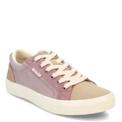 Taos Sneakers & Athletic|Women's , Plim Soul Sneaker Tan/Dusty Rose Mulit