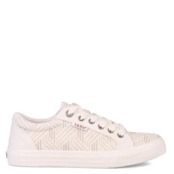 Taos Sneakers & Athletic|Women's , Plim Soul Sneaker Geo Print White Multi