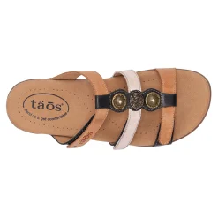 Taos Sandals|Women's , Prize 4 Sandal Tan Multi