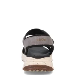 Taos Sandals|Women's , Super Side Sandal Grey Emboss