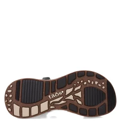 Taos Sandals|Women's , Super Side Sandal Grey Emboss