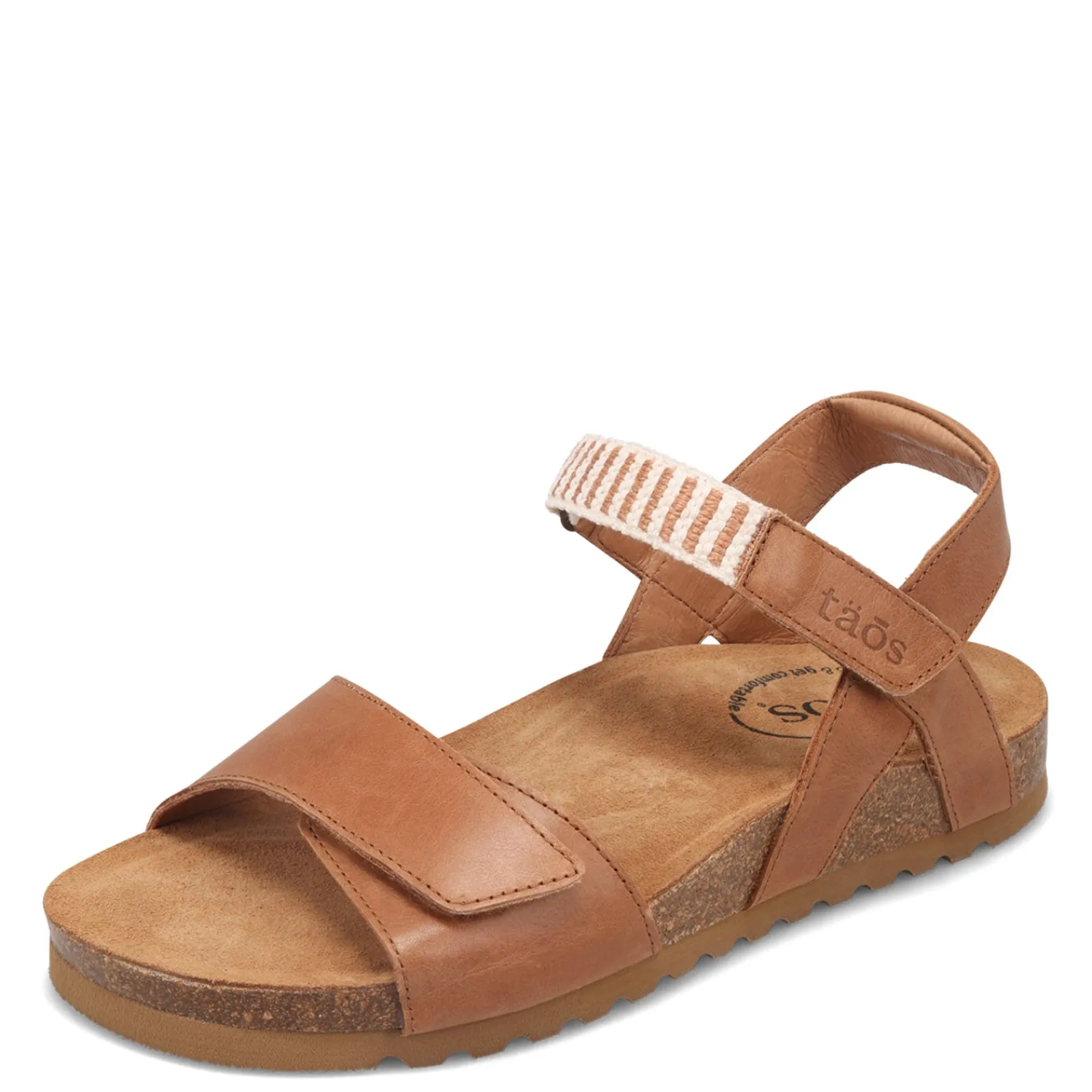 Taos Sandals|Women's , Symbol Sandal Tan