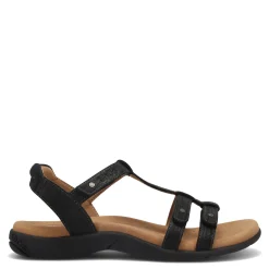 Taos Sandals|Women's , Trophy 2 Sandal Black Emboss